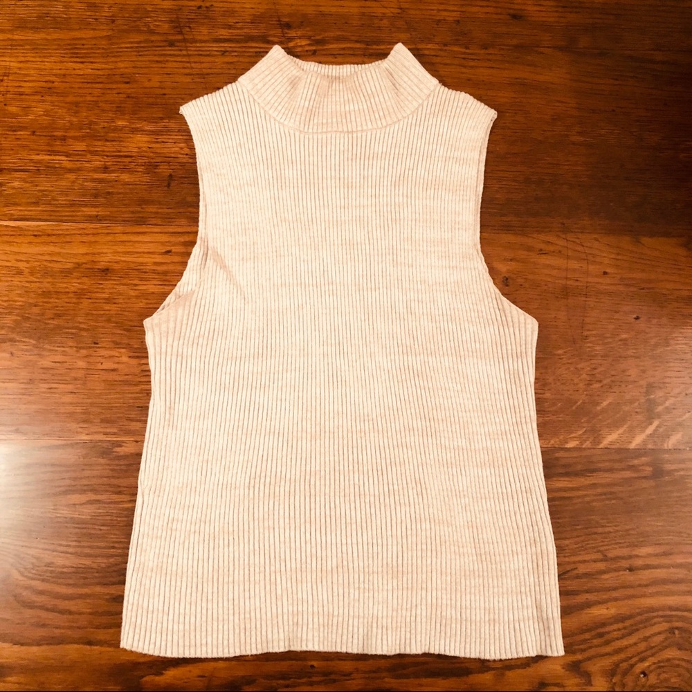 shortsleeved turtleneck top